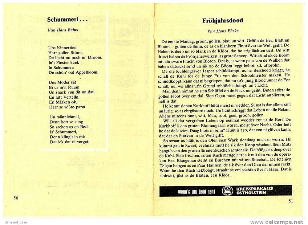 Eutiner Klenner Für Das Jahr Christi 1976 , Kalenderdarium Mit Mondauf- Und Untergangszeiten , Mondphasen - Calendars