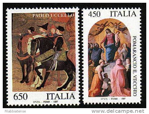 1997 - Italia 2336/37 Quadri ---- - Paintings