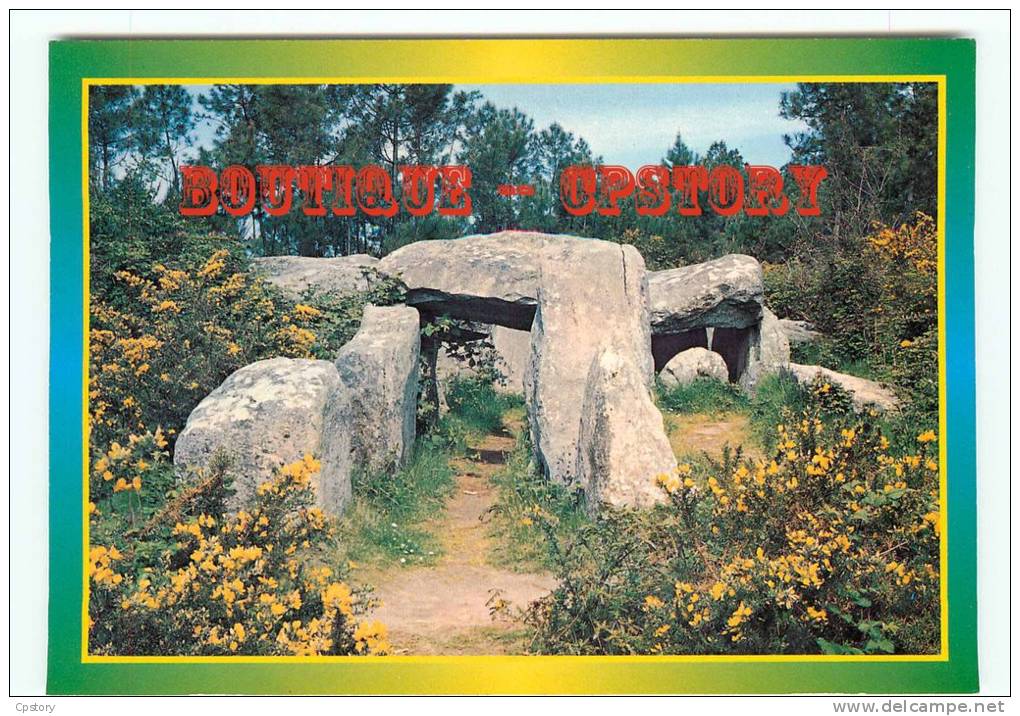 DOLMEN De Crucuno - Pierre Mégalithique - Mégalithe - Dos Scané - Dolmen & Menhirs