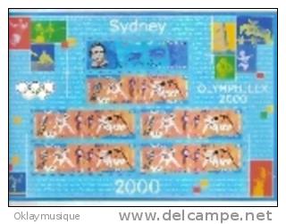 Feuillet J.O Sydney 2000 - Ongebruikt