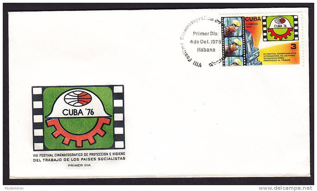 Cuba FDC Cover Filmfestspiele, Havanna - FDC