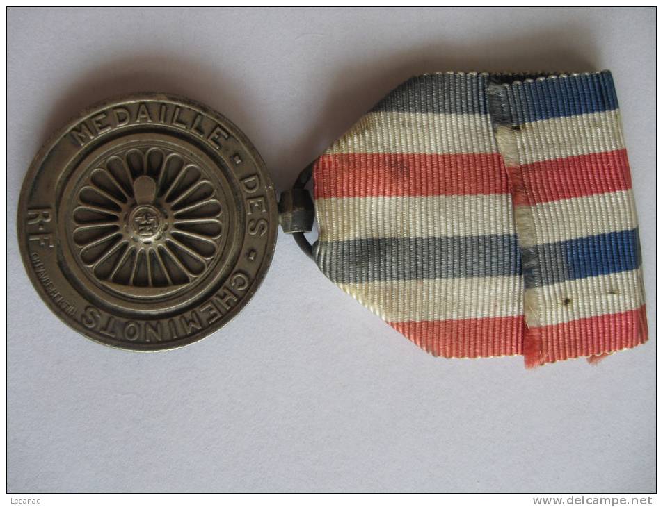 Médaille Des Cheminots 1953 - France