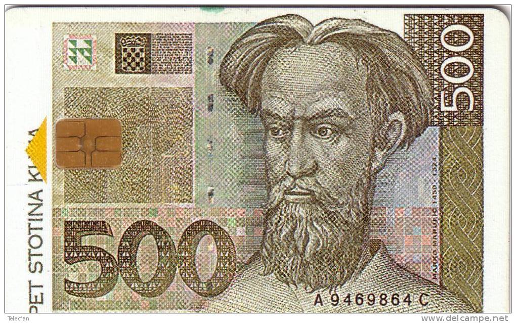 CROATIE CROATIA BANK NOTE BILLET BANQUE 500 KUNA UT - Timbres & Monnaies