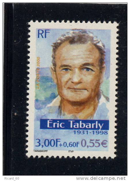 Timbre(s) Neuf(s)** De France,  N°3342, 2000,éric Tabarly, Navigateur, Voile - Neufs