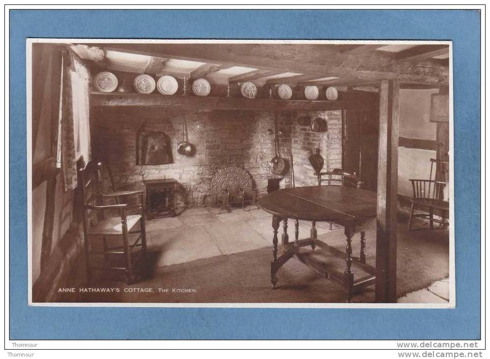 ANNE  HATHAWAY´S  COTTAGE  -  THE  KITCHEN   -  BELLE  CARTE PHOTO - - Other & Unclassified