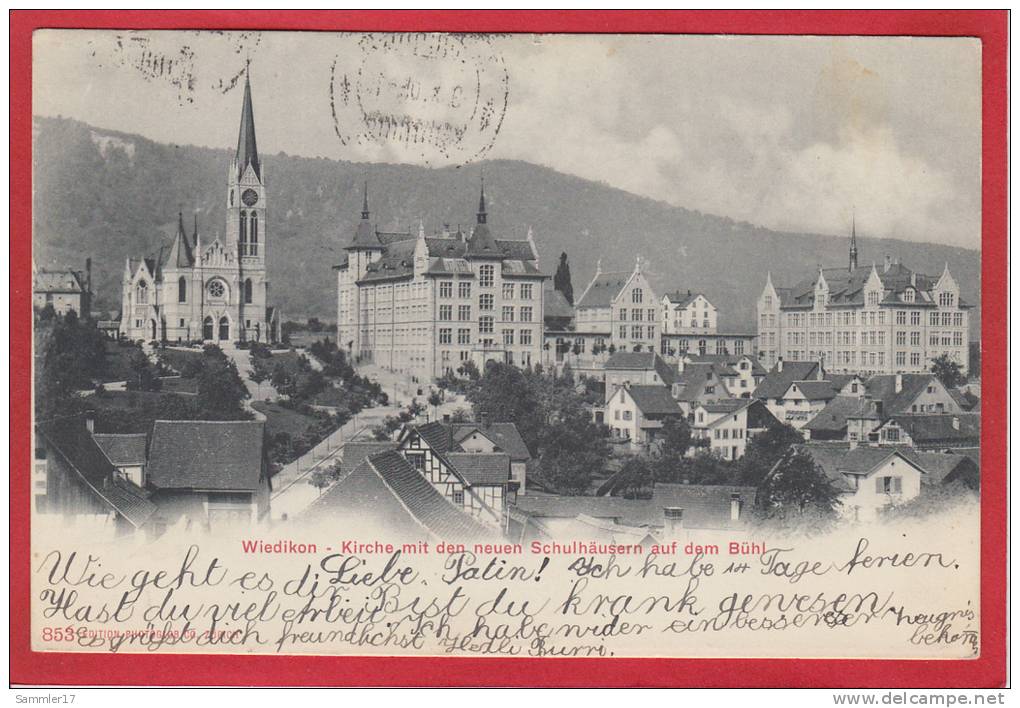 ZÜRICH WIEDIKON 1905 - Wiedikon