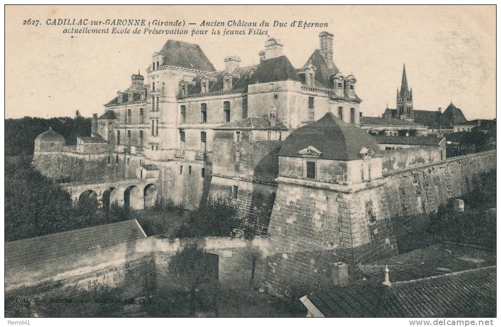 CADILLAC SUR GARONNE - Ancien Château Du Duc D'Epernon - Cadillac