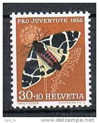 Schweiz, 1955 Pro Juventute 30 Cent., MiNr. 621 Postfrisch (a280205) - Unused Stamps