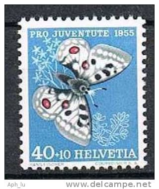 Schweiz, 1955 Pro Juventute 40 Cent., MiNr. 622 Postfrisch (a280206) - Unused Stamps