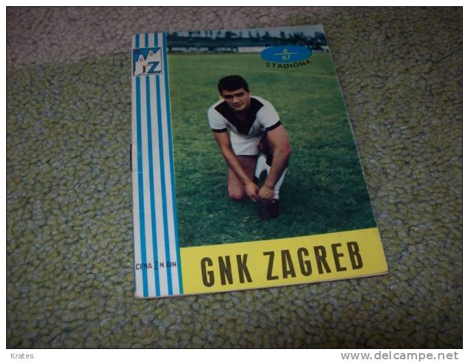 Old Book Player Soccer Club   GNK Zagreg, Croatia, Yugoslavia - Libros