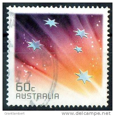 Australia 2010 60c Red Southern Cross Used - Usados