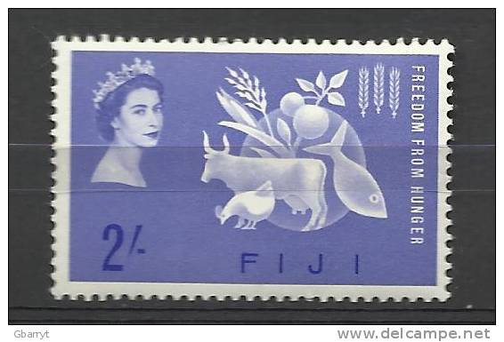 Fiji Scott #  198 M Light Hinge Mark VF Freedom From Hunger................................M85 - Fidji (...-1970)