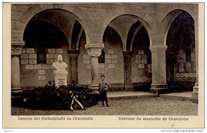 AK Gravelotte 1908 Inneres Der Gedenkhalle Intérieur Du Mausolée - Metz Marly Jarny - Metz Campagne