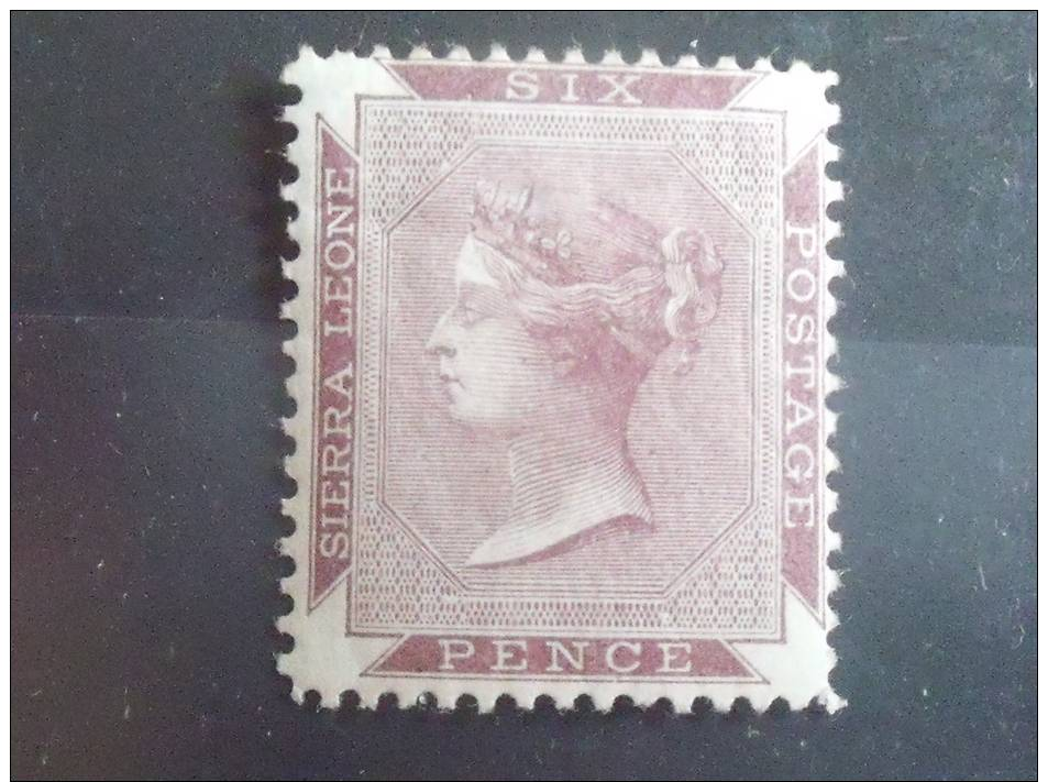 Sierra Leone Stamp #1a Mint OG LH F/VF - Sierra Leona (...-1960)