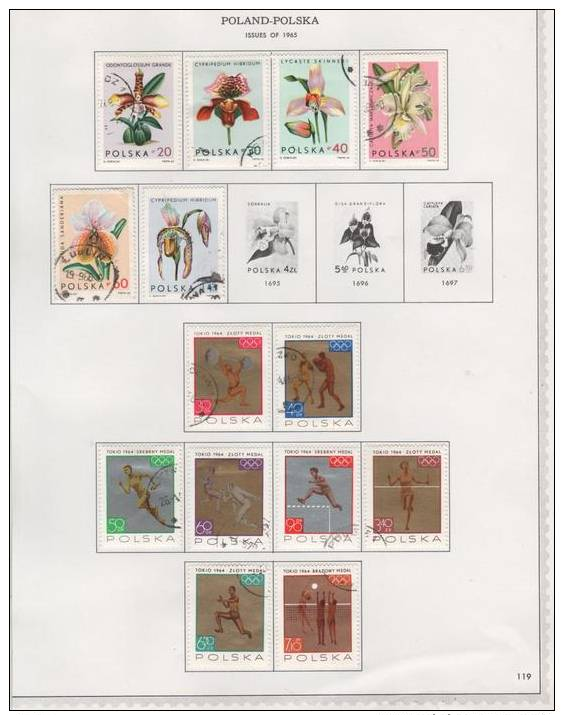 POLAND Liquidation - Lots & Kiloware (mixtures) - Max. 999 Stamps