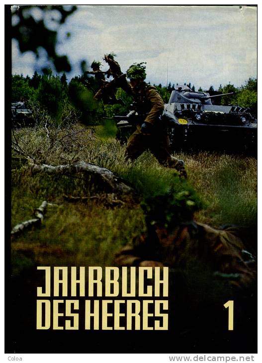 Militaria Blindés Bundeswehr Jahrbuch Des Heeres Folge 1 1967 1968 - Grandes  Formatos