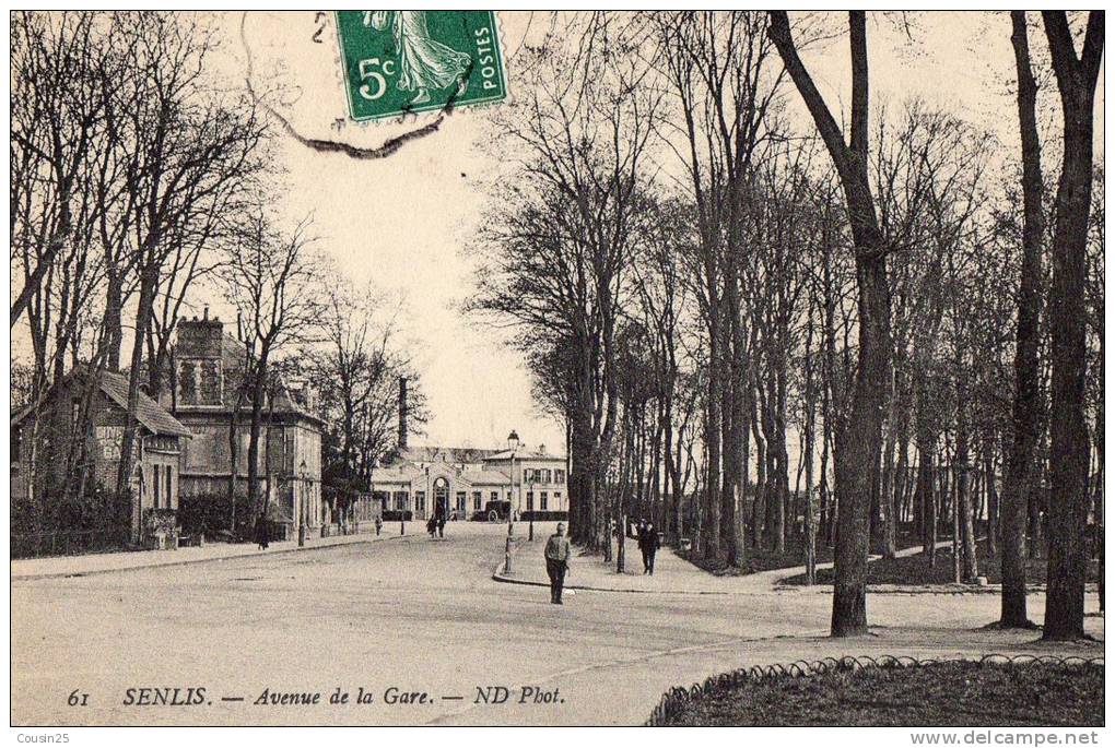 60 SENLIS - Avenue De La Gare - Senlis