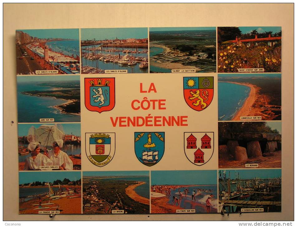 La Côte Vendéenne - Talmont - Jard Sur Mer - La Tranche - La Faute - Longeville - L'Aiguillon ... - Autres & Non Classés