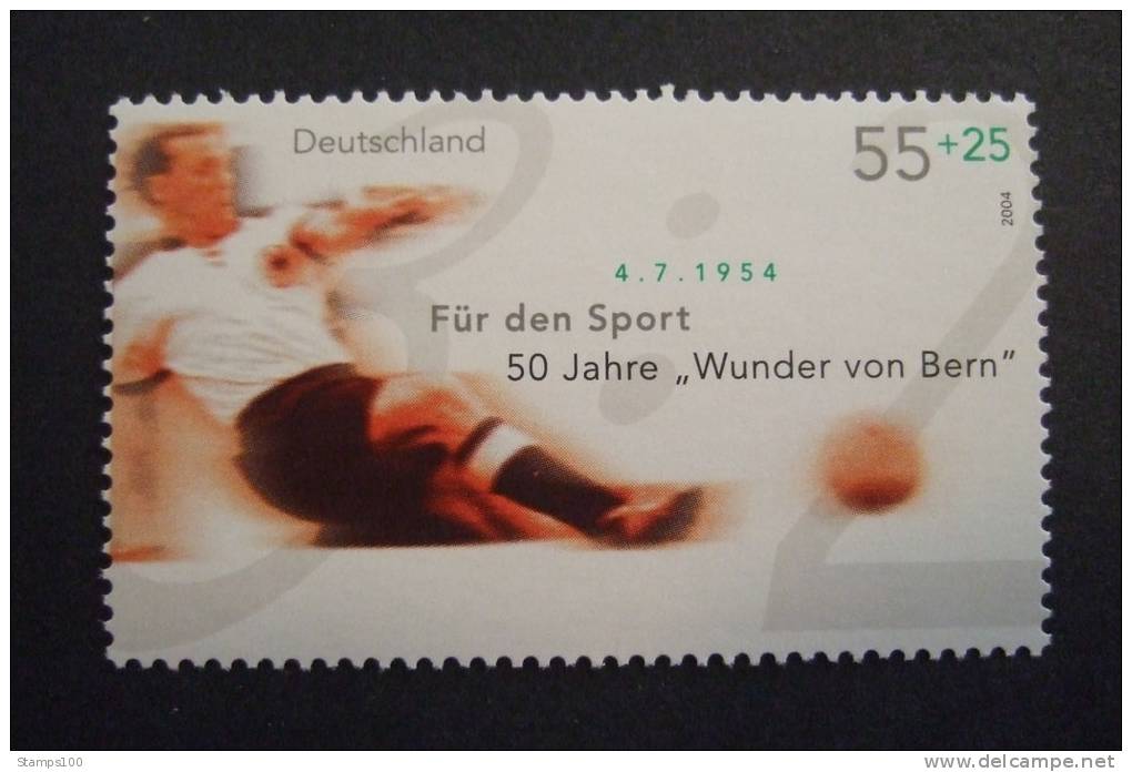 GERMANY  2004       WUNDER VON BERN      MNH **   (Q34-080) - Fußball-Europameisterschaft (UEFA)