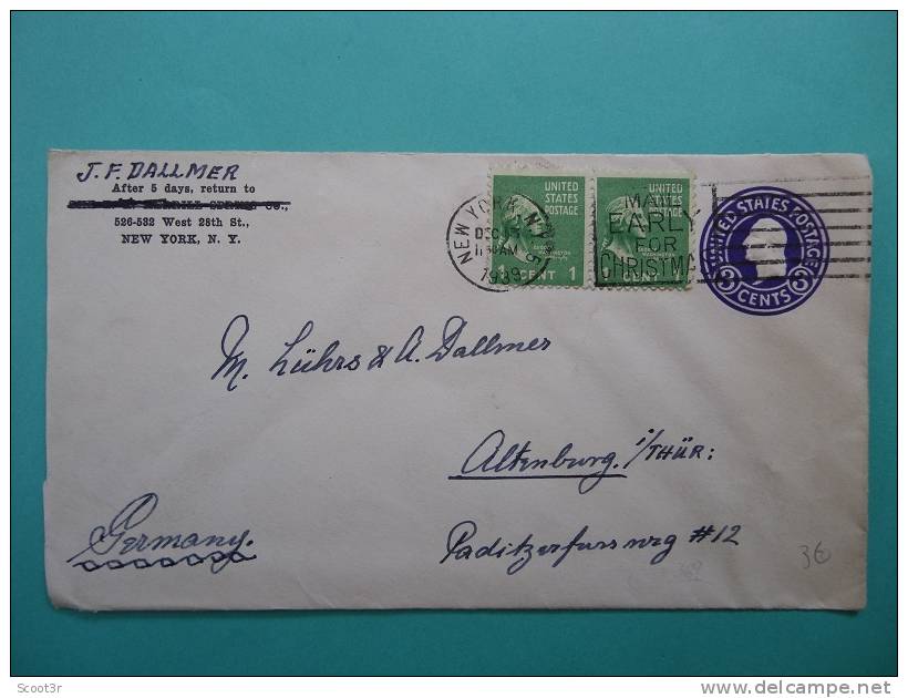 Lettre / Letter / Brief 1939 ( Voir / See Scan ) - 1921-40