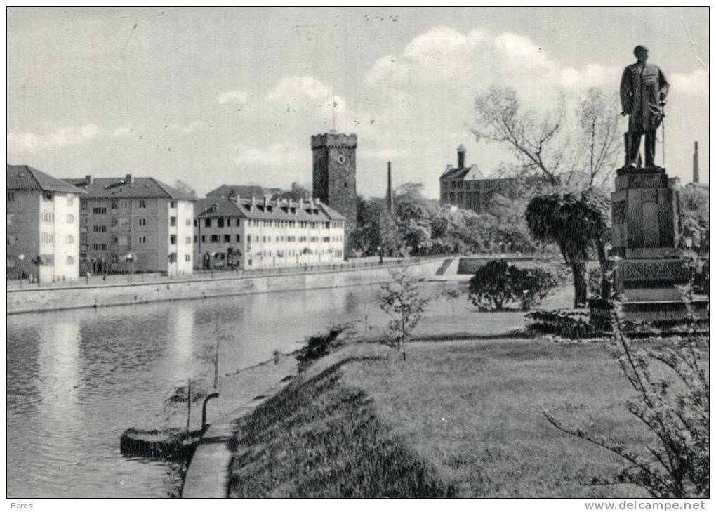 Heilbronn - Bismarckdenkmal Und Gotzenturm - Heilbronn