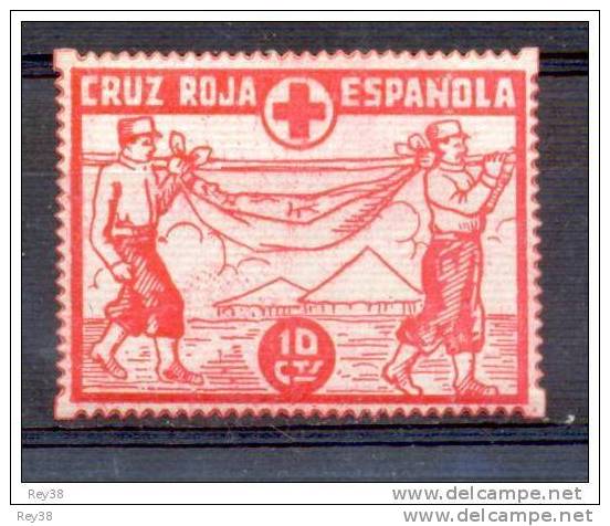 GUERRA CIVIL, CRUZ ROJA*  10 CTS. - Republican Issues