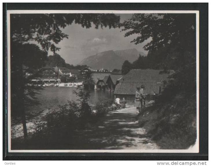 Germany - Konigsee - Old Photo 115x77mm - Saalfeld