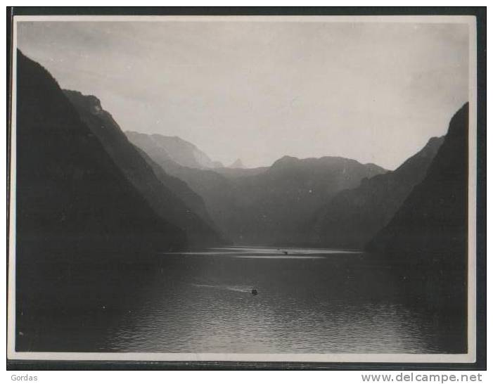 Germany - Konigsee - Old Photo 115x77mm - Saalfeld