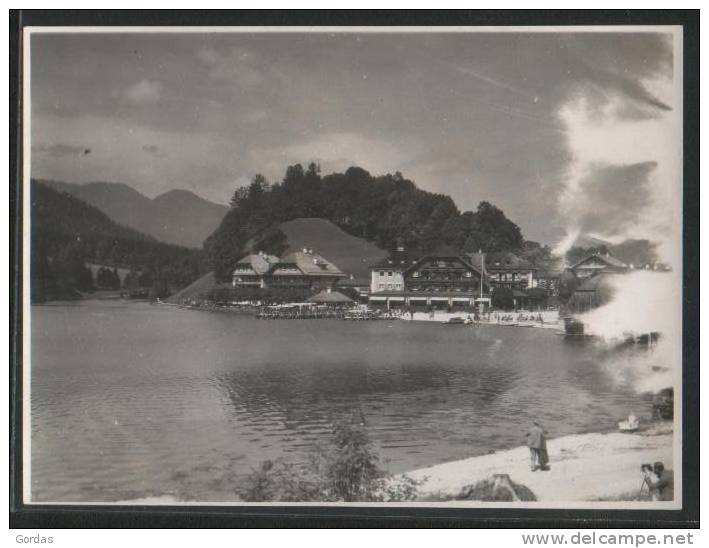 Germany - Konigsee - Old Photo 115x77mm - Saalfeld