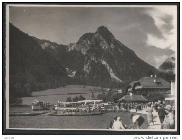 Germany - Konigsee - Old Photo 115x77mm - Saalfeld
