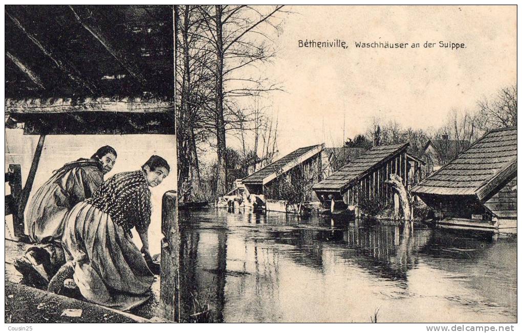 51 BETHENIVILLE - Waschhauser An Der Suippe - Laveuses - Bétheniville