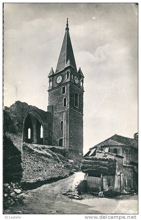 CAPENDU - Le Clocher Et Les Ruines De L,ancienne église - Capendu