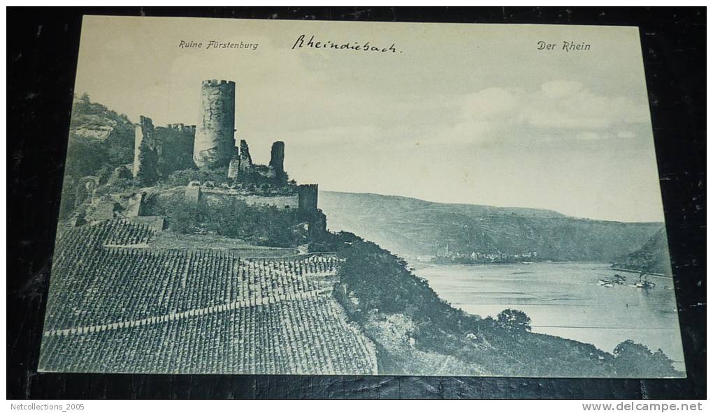 RUINE FÜRSTENBURG - DER RHEIN - ALLEMAGNE - Fürstenberg