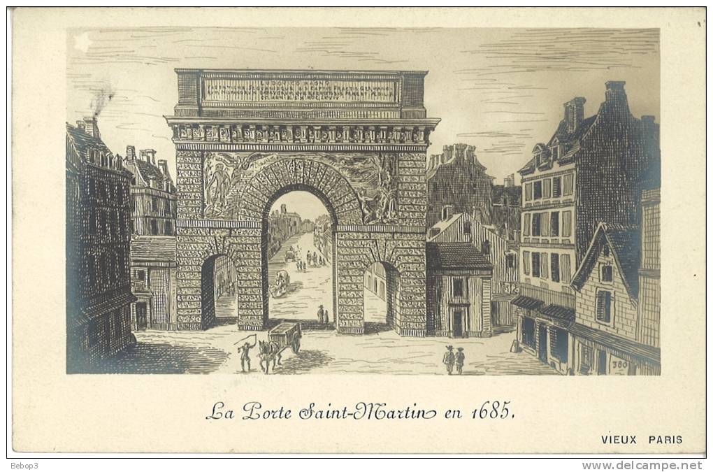 75 10ème Arr Paris - Porte Saint Martin En 1685 - District 10