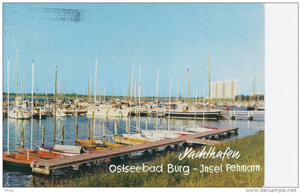 Yachthafen  Ostseebad Burg.  B-720 - Fehmarn