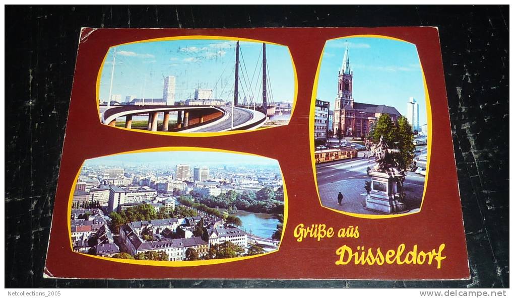 LOT DE 6 CARTES SEMI-MODERNE D'ALLEMAGNE - ZURICH / DUSSELDORF / KONSTANZ / HERRENBERG / HEIDELBERG / BERNKASEL/MOSEL - Collections & Lots