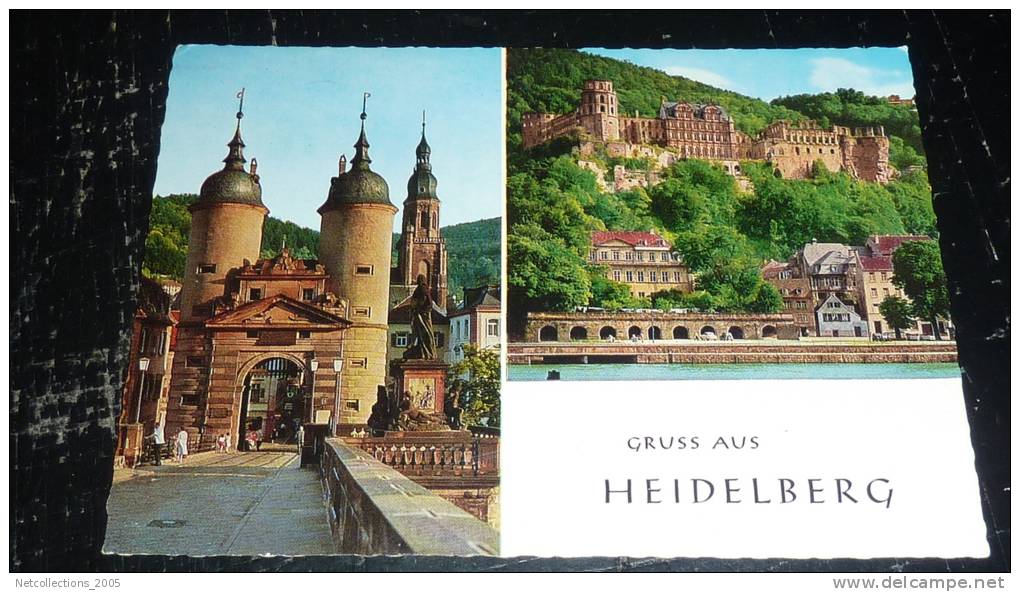 LOT DE 6 CARTES SEMI-MODERNE D'ALLEMAGNE - ZURICH / DUSSELDORF / KONSTANZ / HERRENBERG / HEIDELBERG / BERNKASEL/MOSEL - Collections & Lots