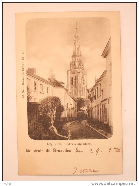 Anderlecht. L´Eglise St. Guidon. - Anderlecht