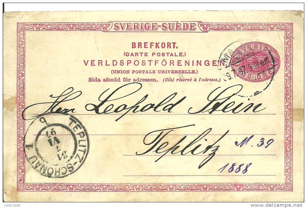 E,POSTAL 1897 - Postal Stationery