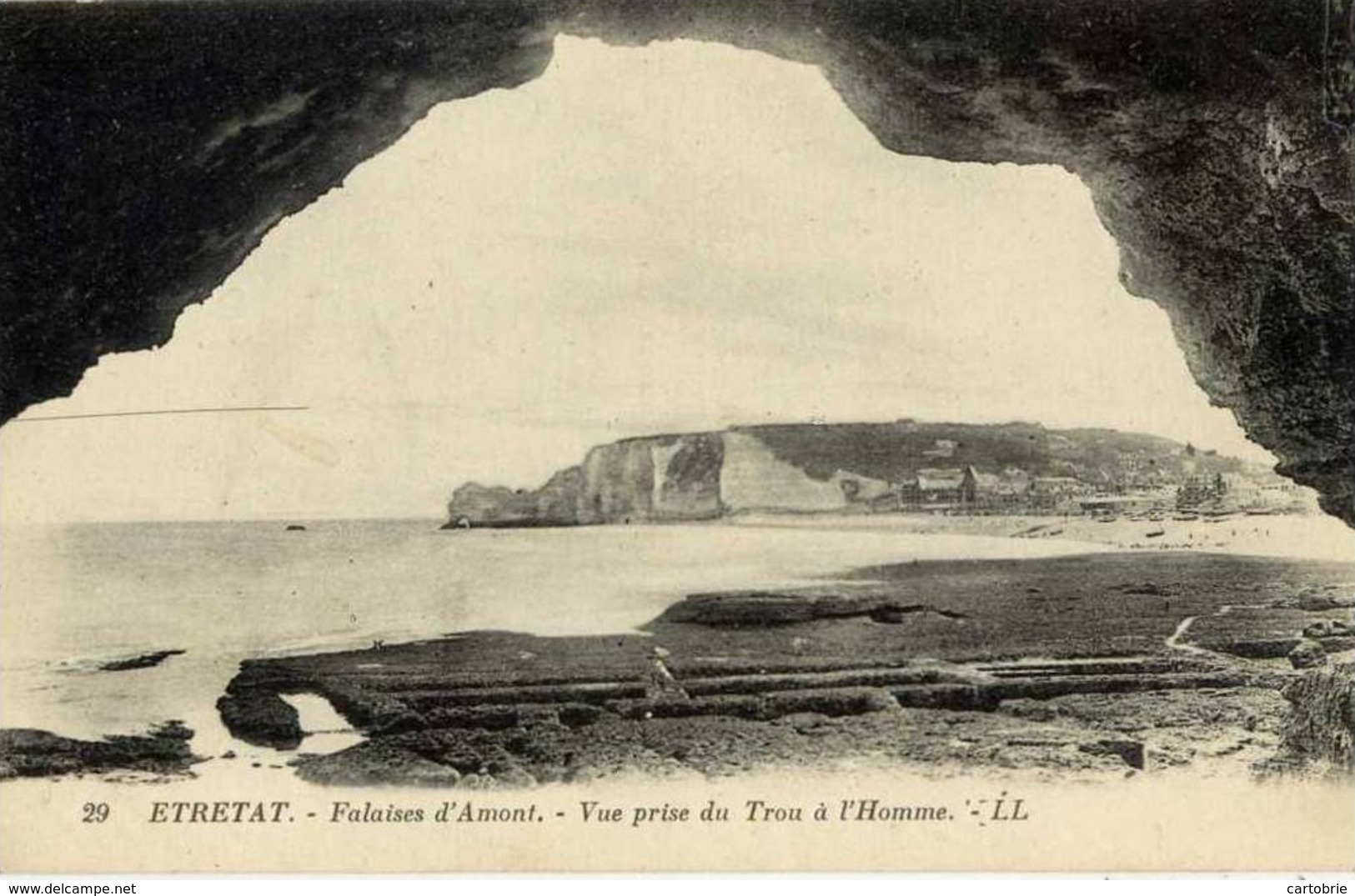 76 ETRETAT - Falaises D'Amont - Vue Prise Du Trou à L'Homme - LL N° 29 - Etretat