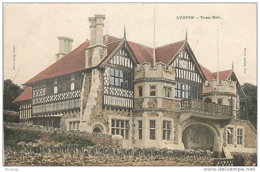 Devon : Mar12 530 : Lynton  -  Town Hall - Lynmouth & Lynton