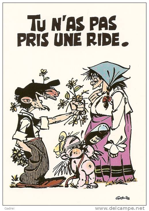 CPM Dessi Nde Gotlib Tu N'as Pas Une Ride - Other & Unclassified