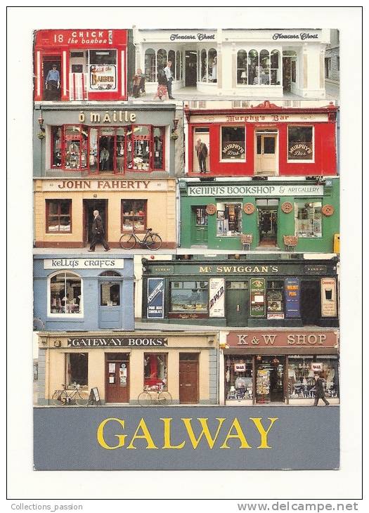 Cp, Magasins, Galway Shopfront, Voyagée1988 - Magasins