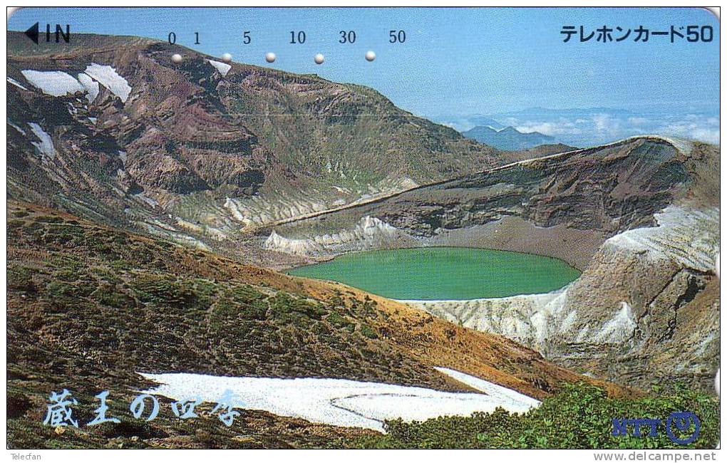 JAPON JAPAN PRIVEE VOLCAN VOLCANO LAC LAKE SUPERBE UT - Volcanos