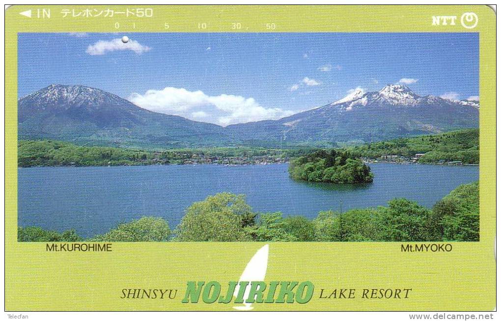 JAPON JAPAN MOUNTAIN SUMMIT MONTAGNE MT KUROHIME MT MYOKO NOJIRIKO LAKE LAC  UT - Bergen