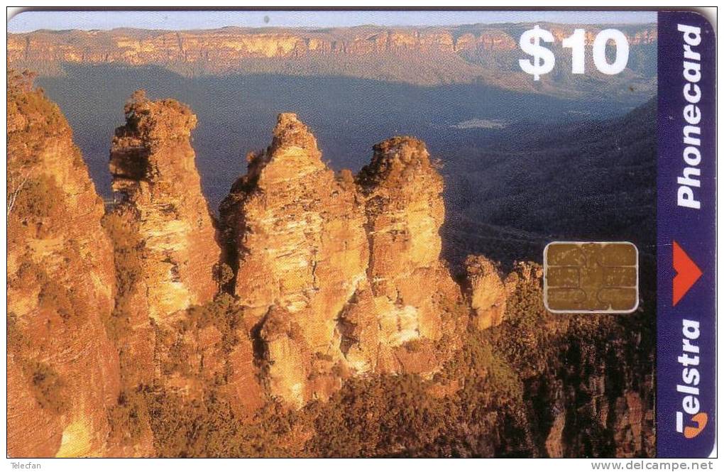 AUSTRALIE MONTAGNES MOUNTAINS CANYONS 10$ UT - Montagnes