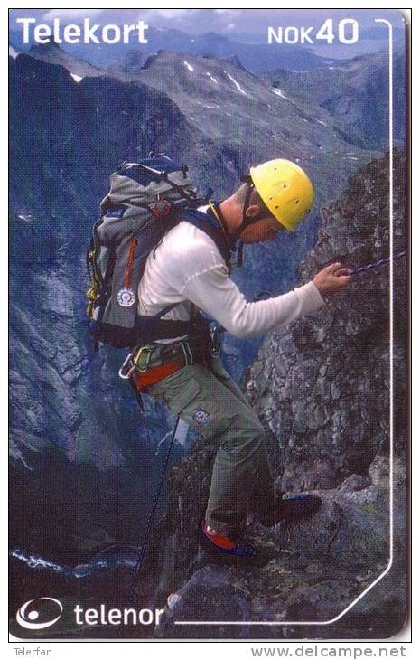 NORVEGE NORWAY CLIMBING ESCALADE ALPINISME N258 UT - Montagne