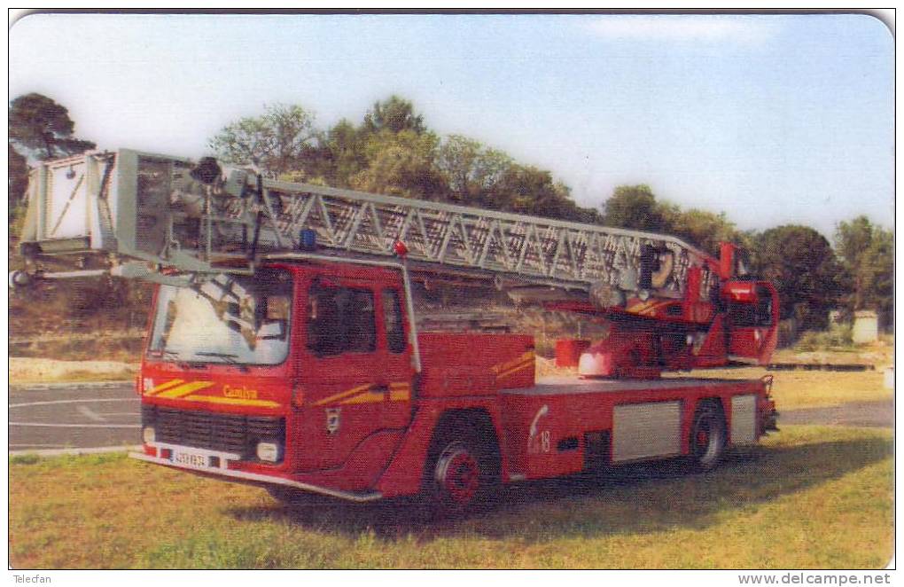 GB UK CAMION VEHICULE POMPIERS FIREMEN UT - Brandweer