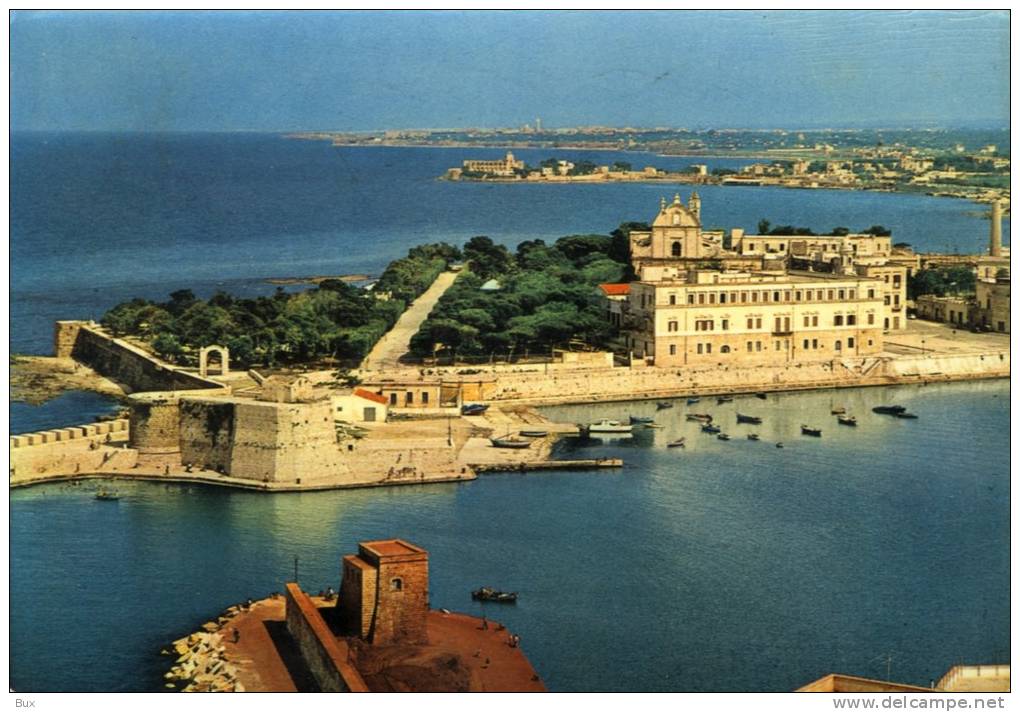 TRANI    PUGLIA  BARI    VIAGGIATA  COME DA FOTO - Trani