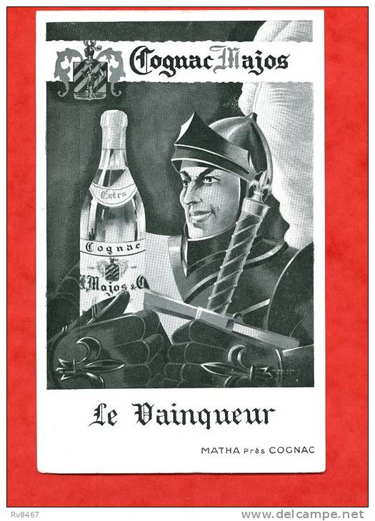 * Carte Illustrée-COGNAC MAJOS-LE VAINQUEUR-MATHA Près COGNAC - Matha